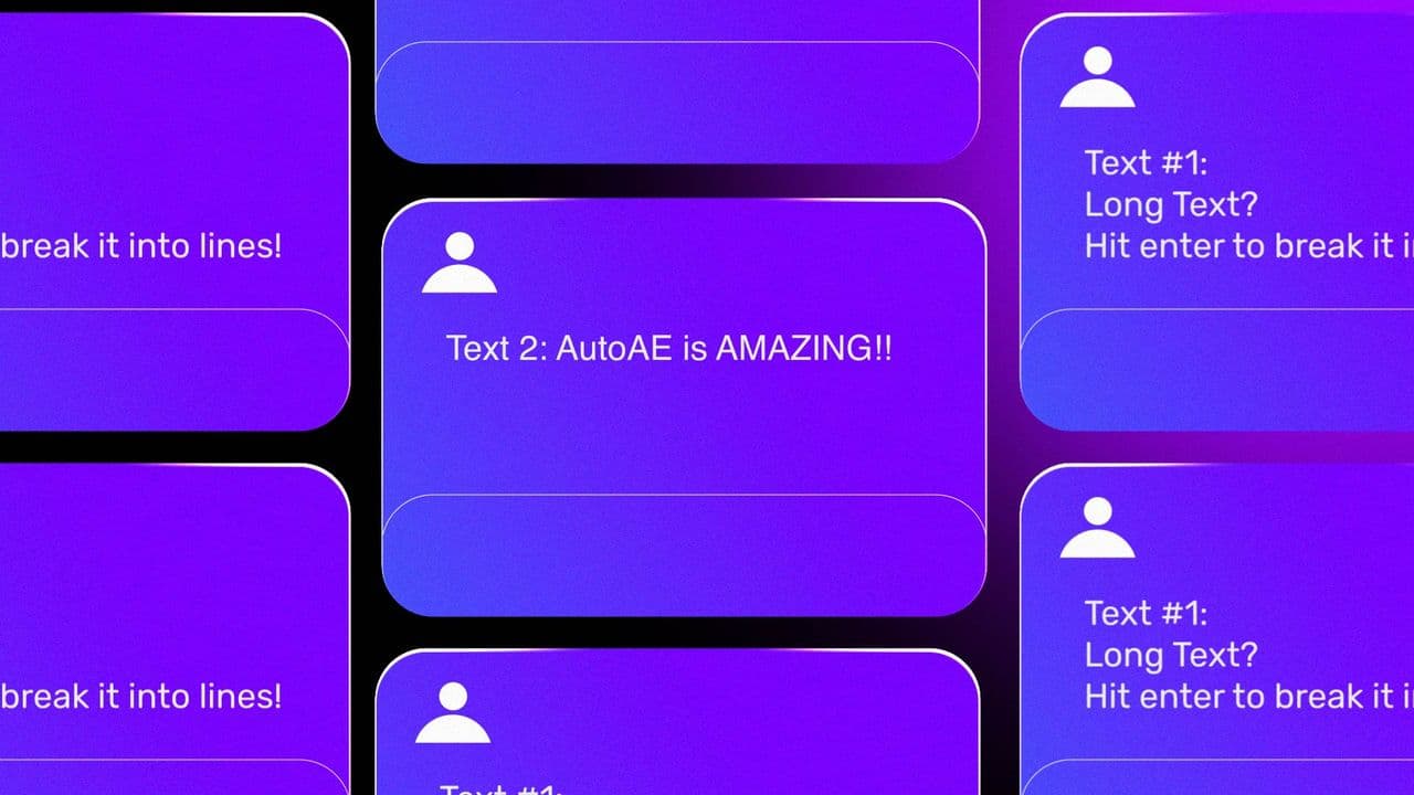 template Testimonial Wall Animation – Chat Bubbles preview