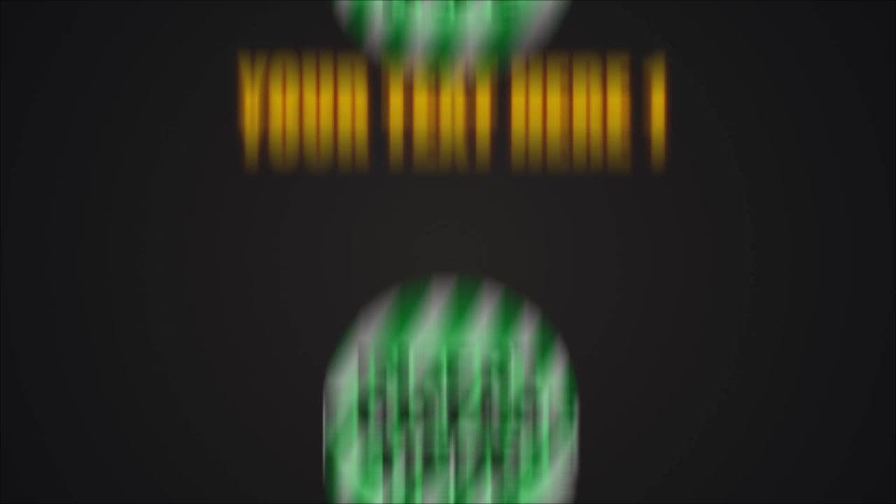 template 3 Sliding Logos with Bold Yellow Text preview