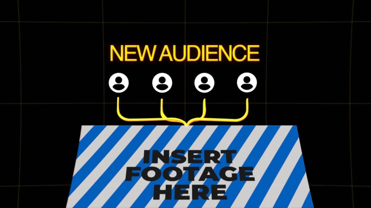 template 3D Text-to-Image Transition preview