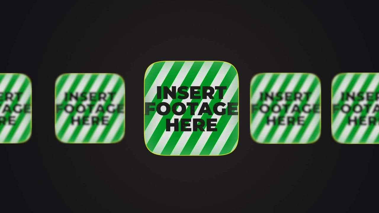 template 5-Logo Slide & Pop Showcase preview