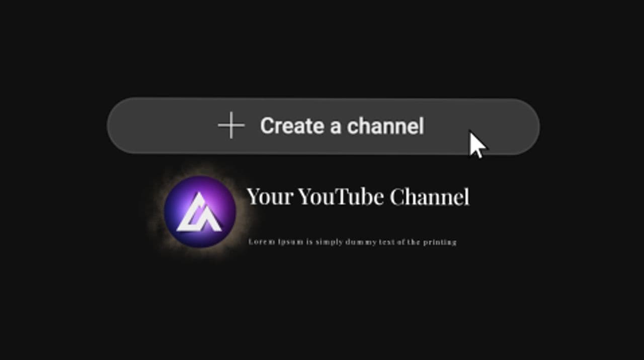 template Custom YouTube Upload Mockup preview