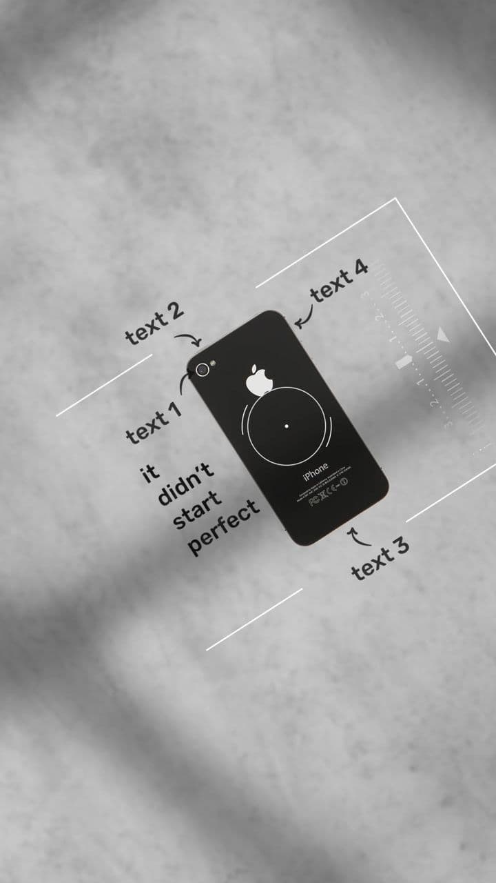 template Iphone Evolution Storytelling with Inspirational Quote Reveal preview