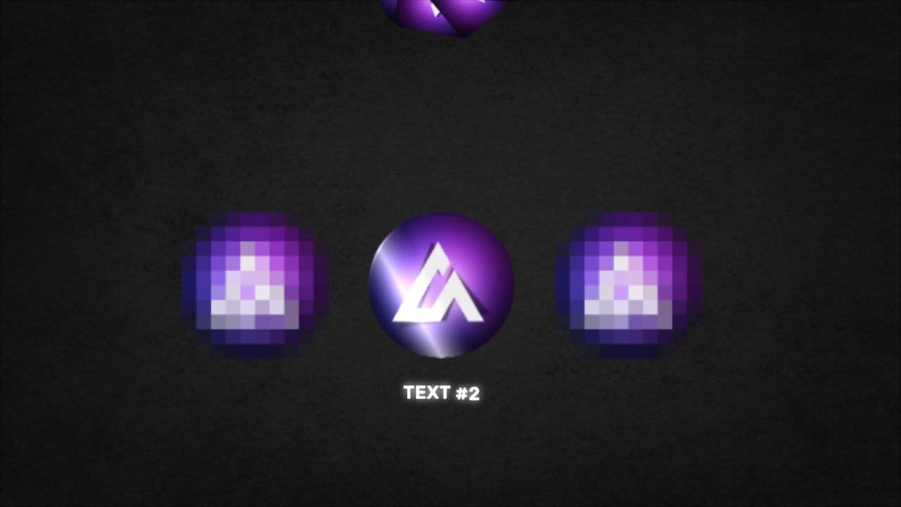 template Rotating Logo Reveal with Mosaic Effect preview