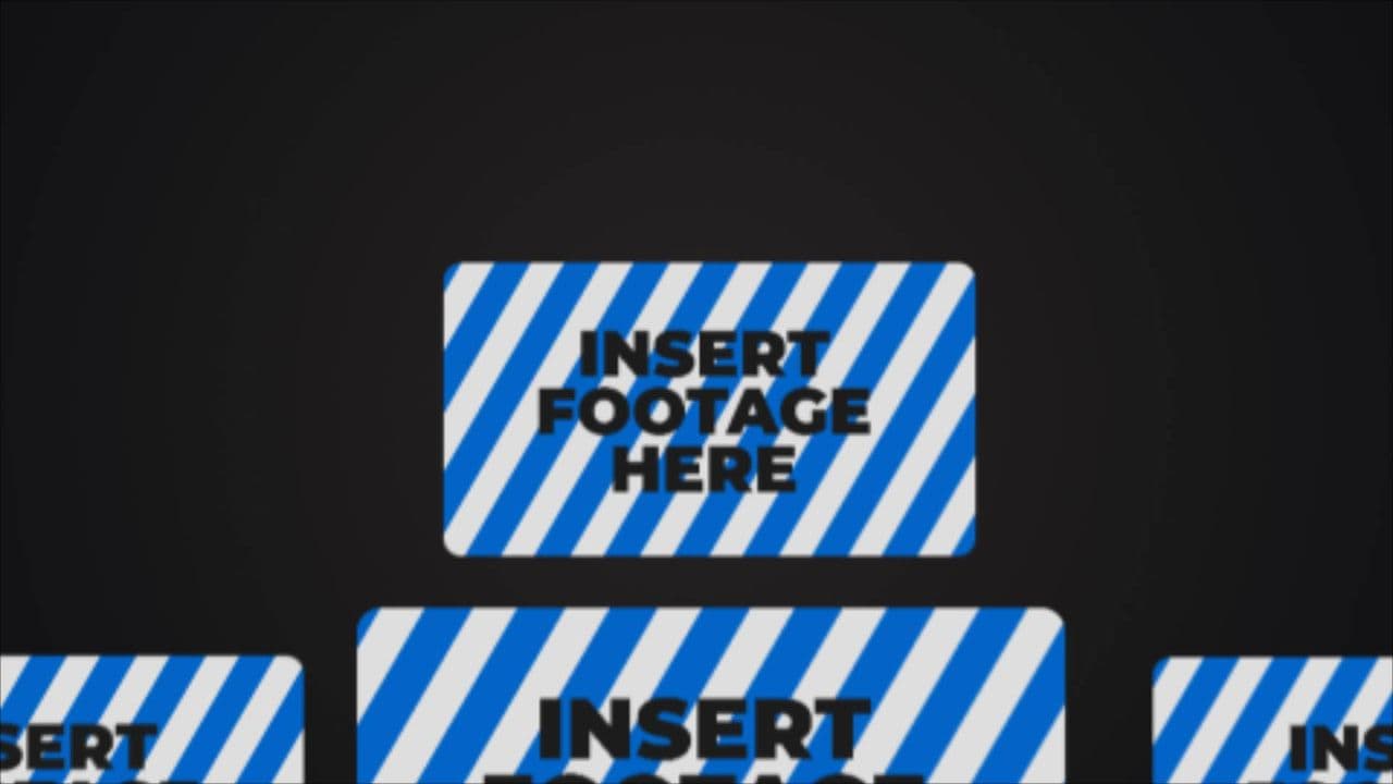 template 3D Camera Reveal with 5 Images preview