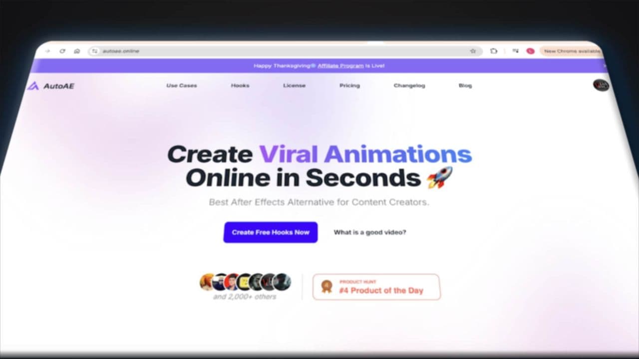 template Slide-Up with 3D Diagonal Sweep preview