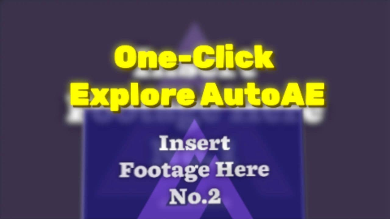 template Bold Text Pop-Up with Blurry Background preview