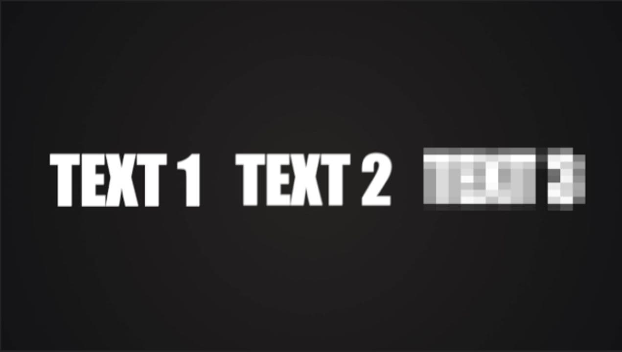 template 3-Text Reveal with Blur-to-Clear and Bounce Effect preview