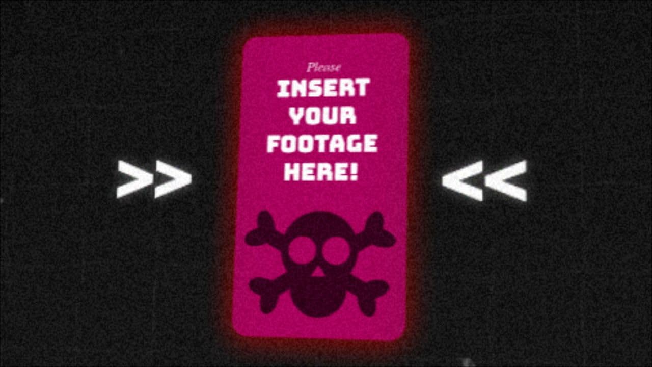 template 3-Image Retro Slide Showcase preview